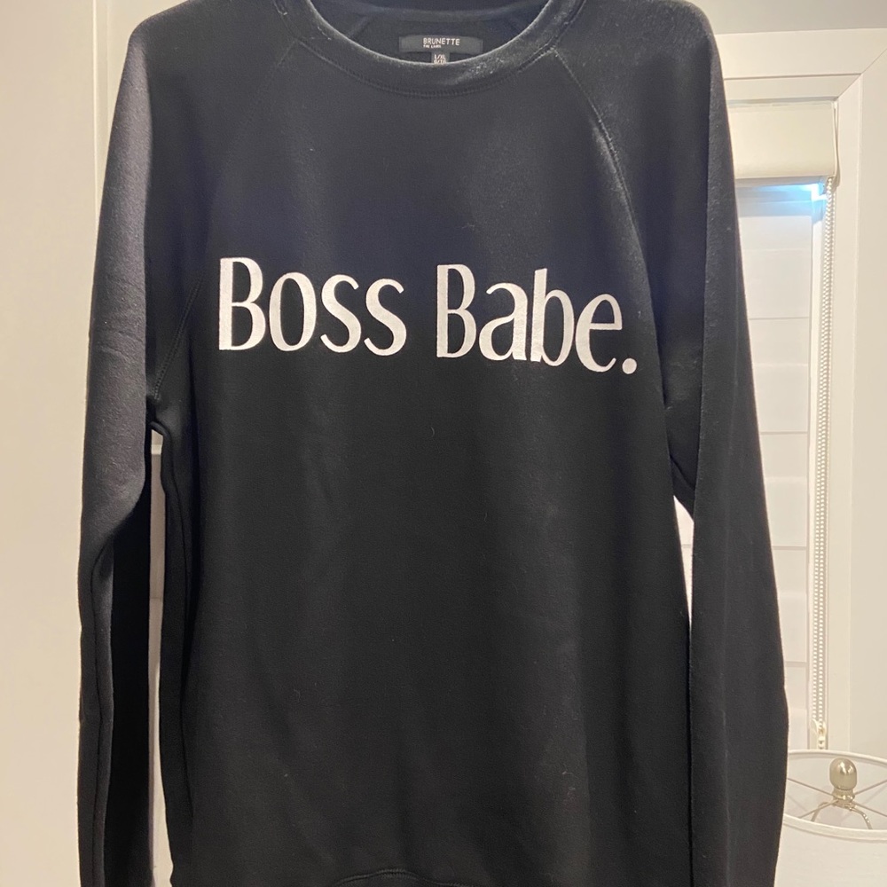 Brunette label BOSS BABE sweatshirt